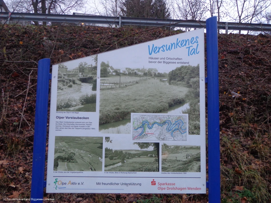 Olper Vorstaubecken nah