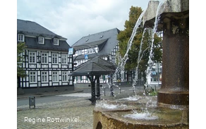Blick vom Marktplatz auf die Hagener Straße