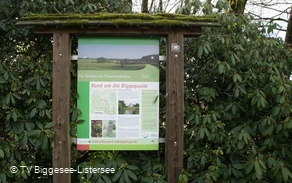 Beschilderung Biggequelle