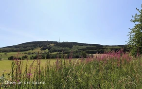 Blick auf die Nordhelle aus Richtung Reblin (Hersc