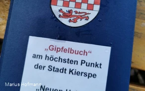 Neuen Hahn - Gipfelbuch