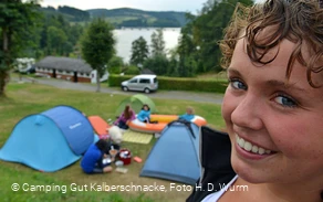 Camping Kalberschnacke Foto H.D.Wurm