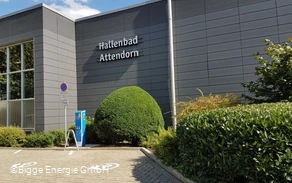 Hallenbad Attendorn von außen
