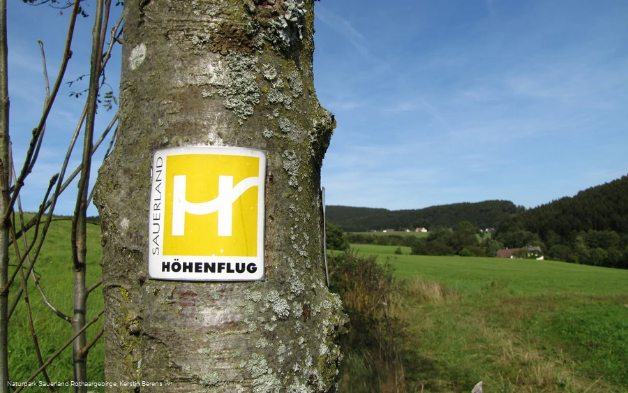 Markierung Sauerland-Höhenflug