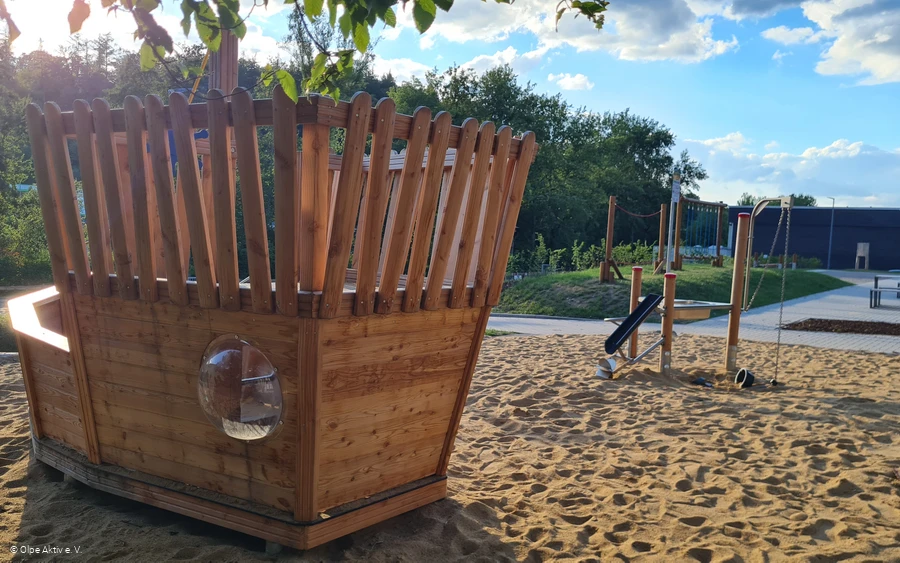 Aktivpark Olpe - Südostecke - Spielplatz