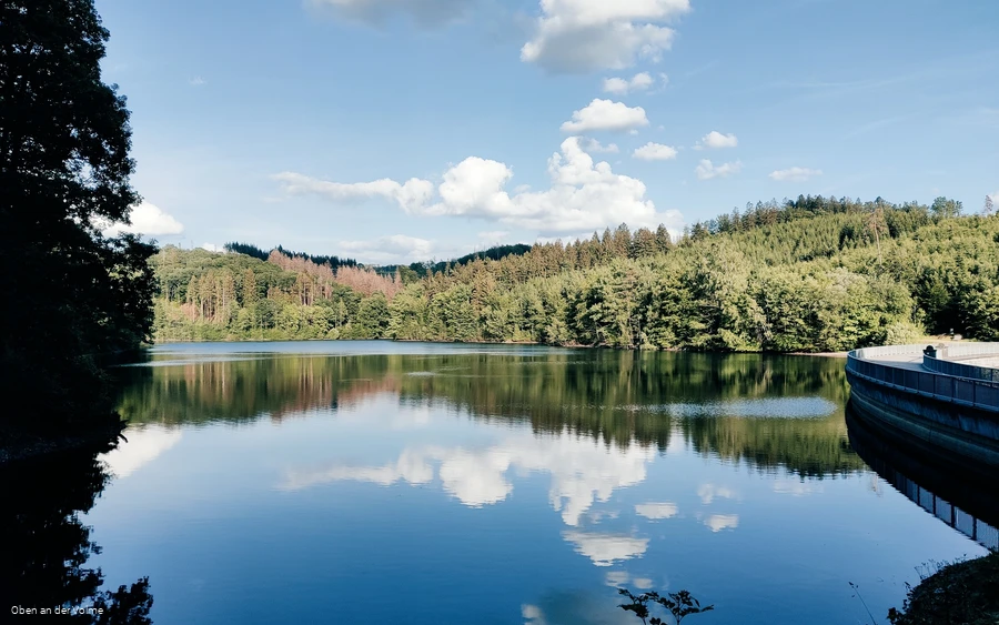 Die zauberhafte Jubachtalsperre