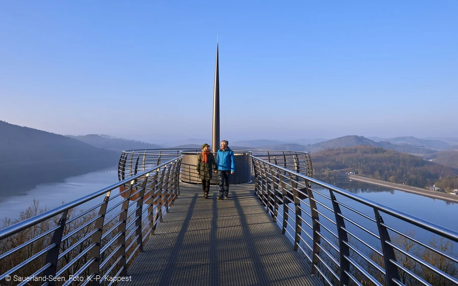 Aussichtsplattform Biggeblick in Attendorn