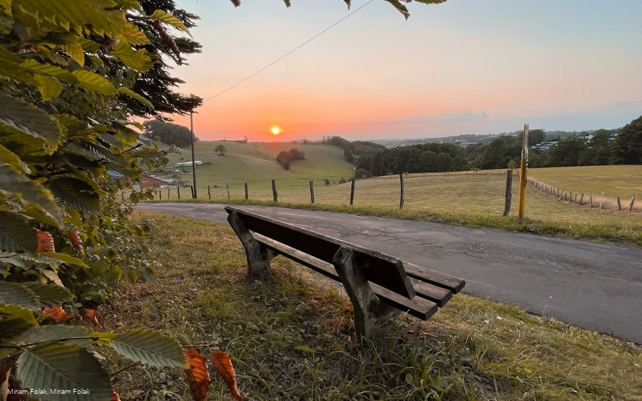 Fritz-Paulmann-Weg oberhalb des Volmehofes