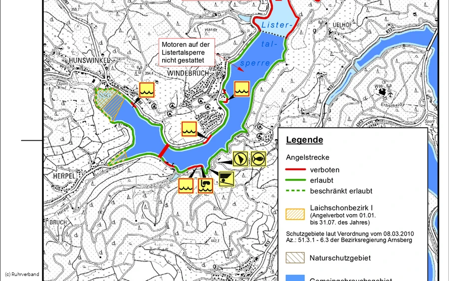 Listertalsperre Angelkarte