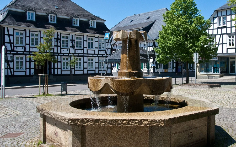 Marktplatz Drolshagen, Foto: Stadt Drolshagen