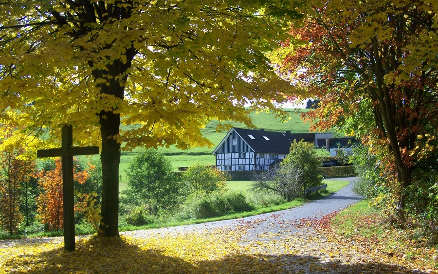 Dirkingen im Herbst