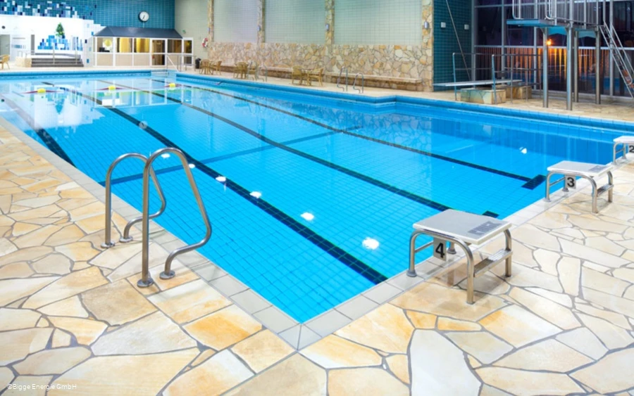 Das Schwimmbecken
