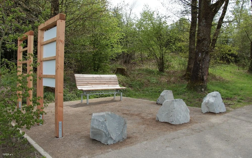 Rastplatz am Wanderparkplatz Heed