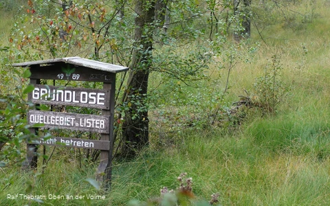 Die Grundlose - Das Quellgebiet der Lister