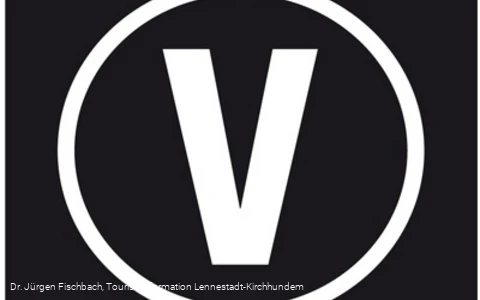 Wegezeichen: Veischeder Sonnenpfad