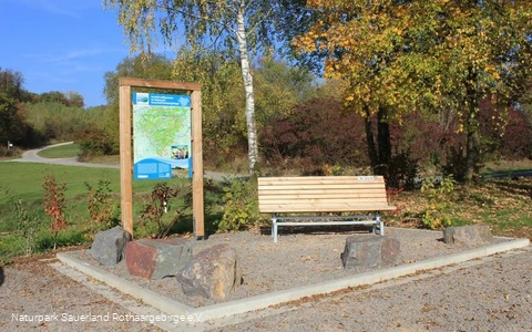 Impressionen des Wanderparkplatzes Hölzchen