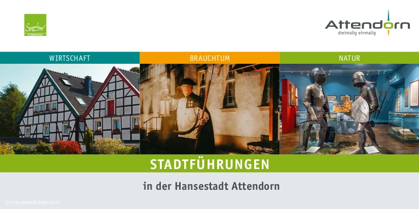 Hansestadt Attendorn - Stadtführungen