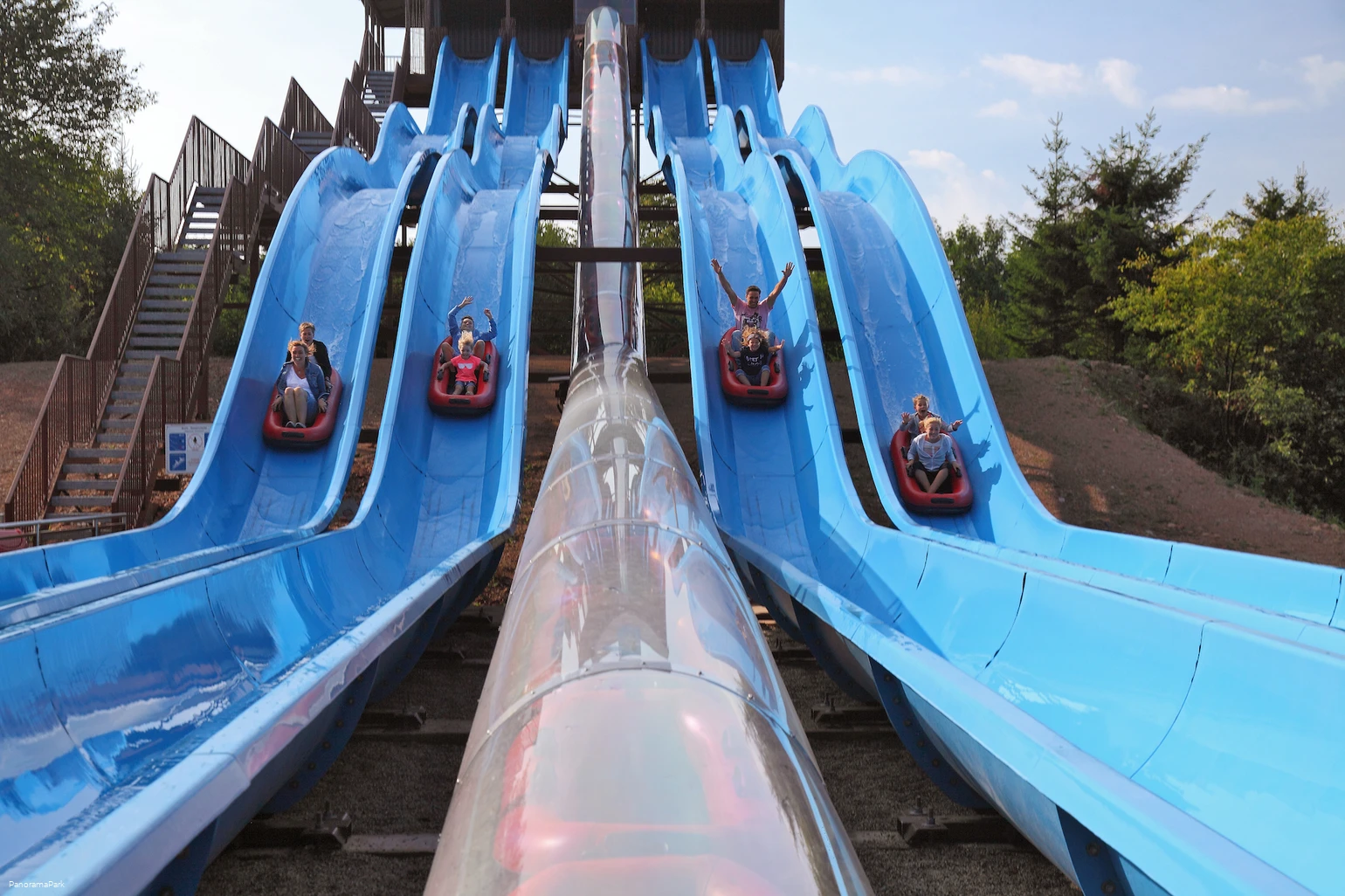 Wellenreiter-Rutsche im PanoramaPark
