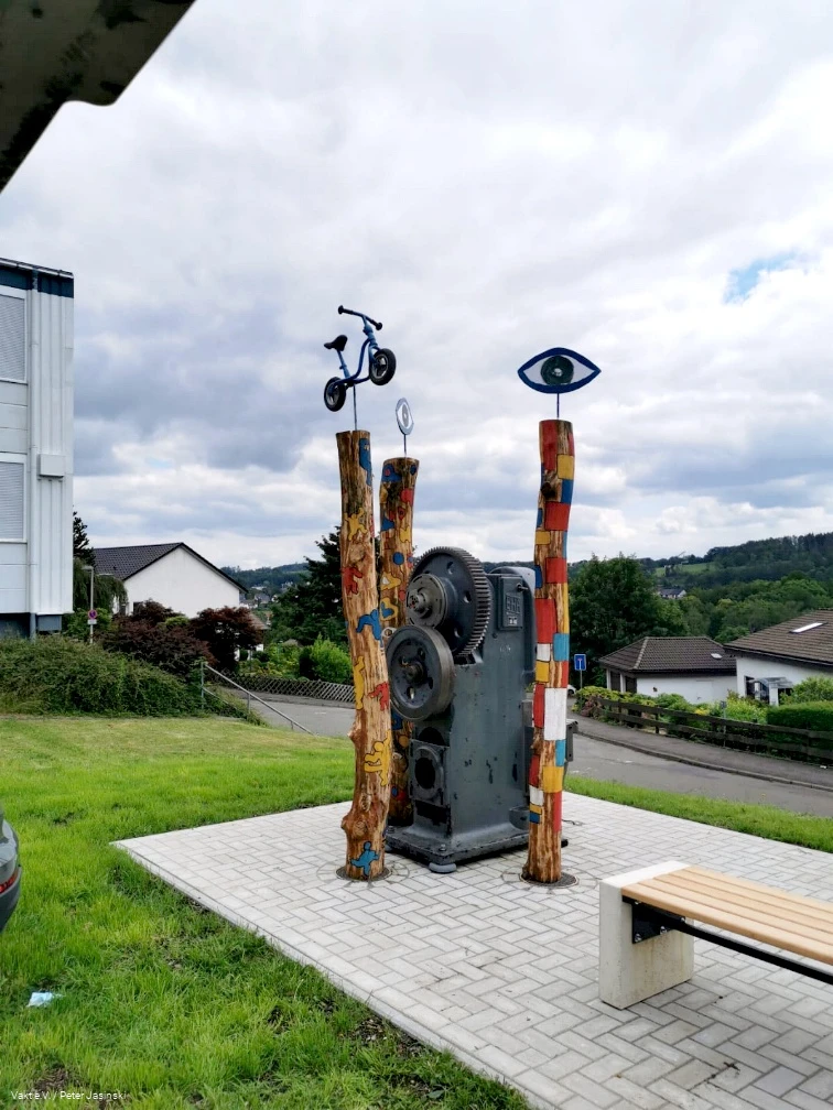 Scheuerpfahl Mensch, Maschine, Kultur Scheuerpfahl Mensch, Maschine, Kultur