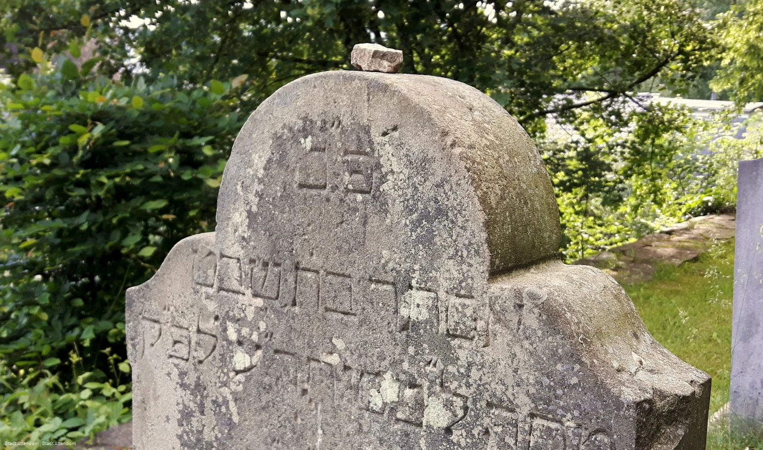 Grabstein Jüdischer Friedhof